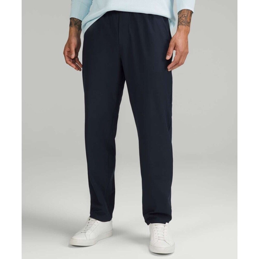 Lululemon ABC Warpstreme Pull On Pant Pants True Navy Blue - XL (34x24) / M5ALNS